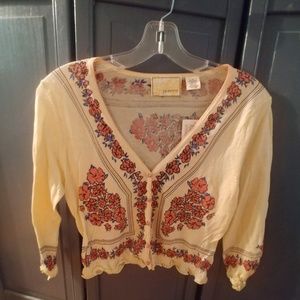 Anthropologie Guinevere NWT Light Weight Cardigan